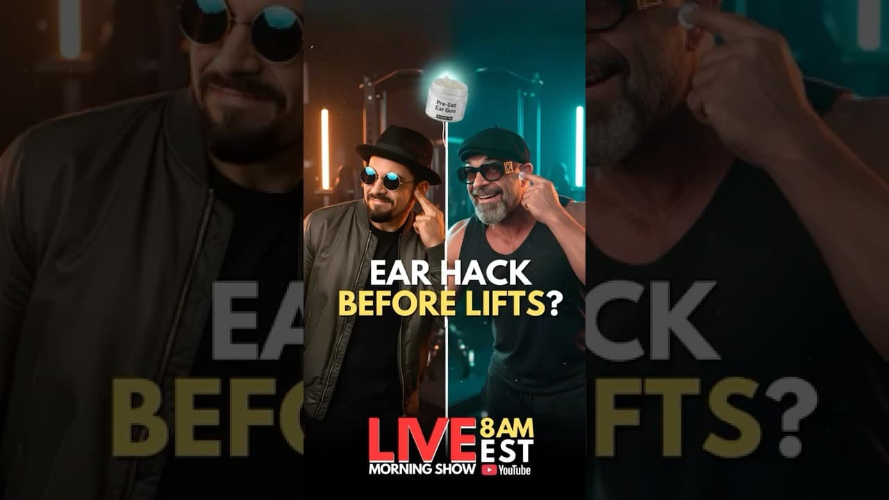 Five Moves. One Episode. Fix Your Morning Brain. #nosnooze #discipline