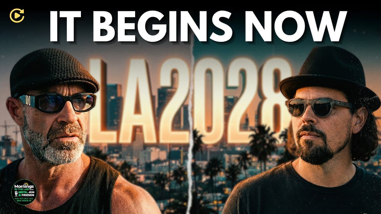 The 2028 Olympics Countdown Started Yesterday. Where Will You Be? 📱