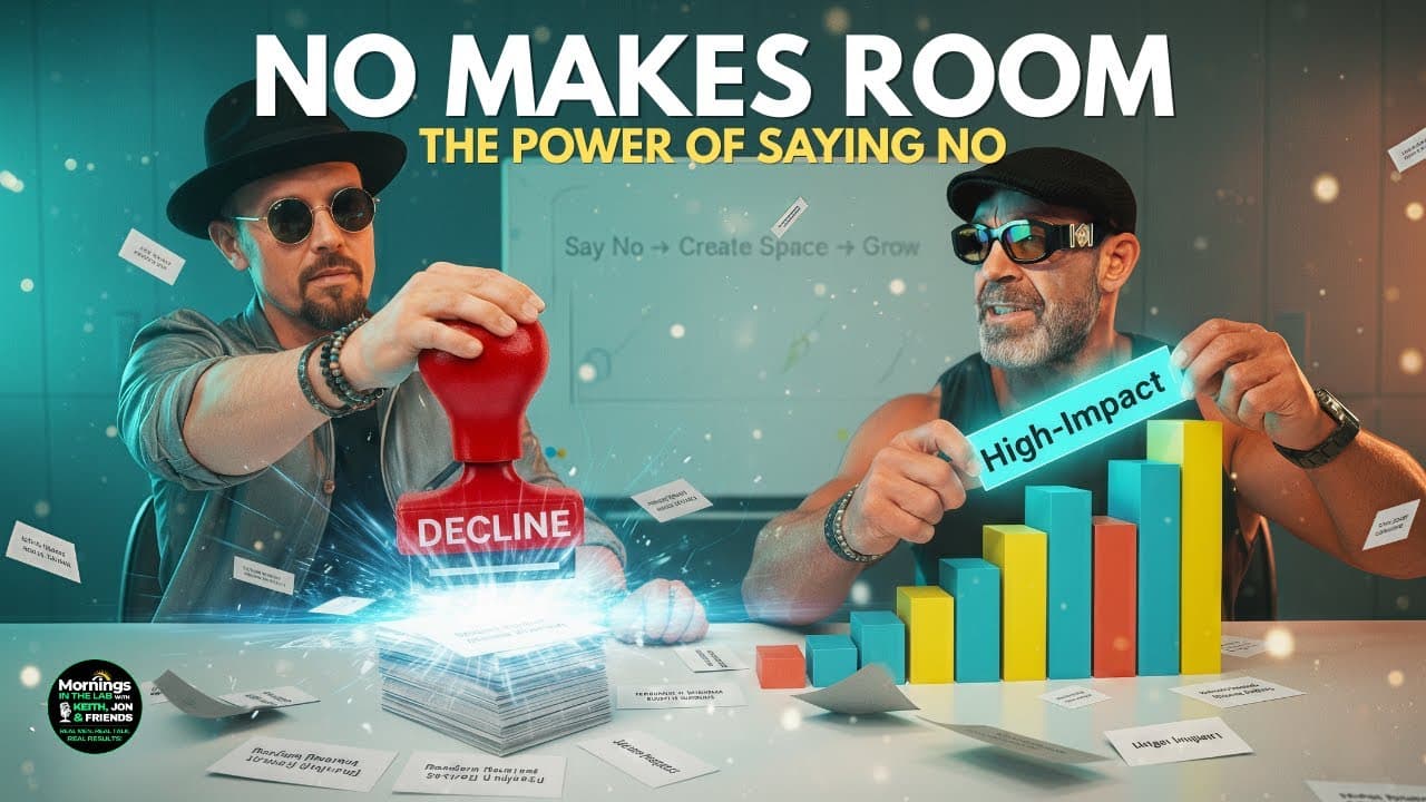 Say NO, Get MORE: Build Unbreakable Boundaries & Level Up Your Life