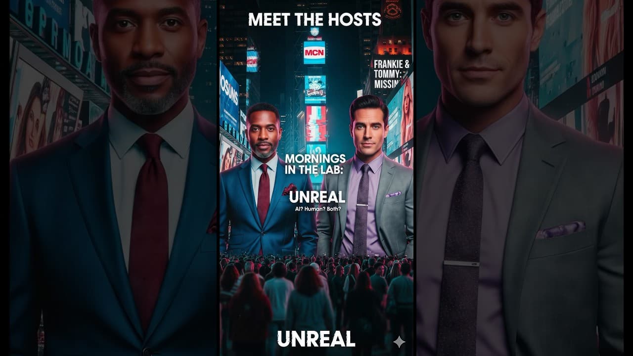 Meet the Hosts of UNREAL #morningsinthelab