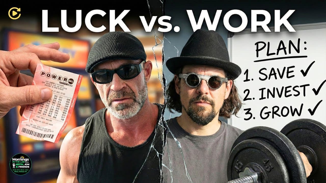 Stop Waiting To Be Saved: Why The Powerball Is A Trap For Men 📱