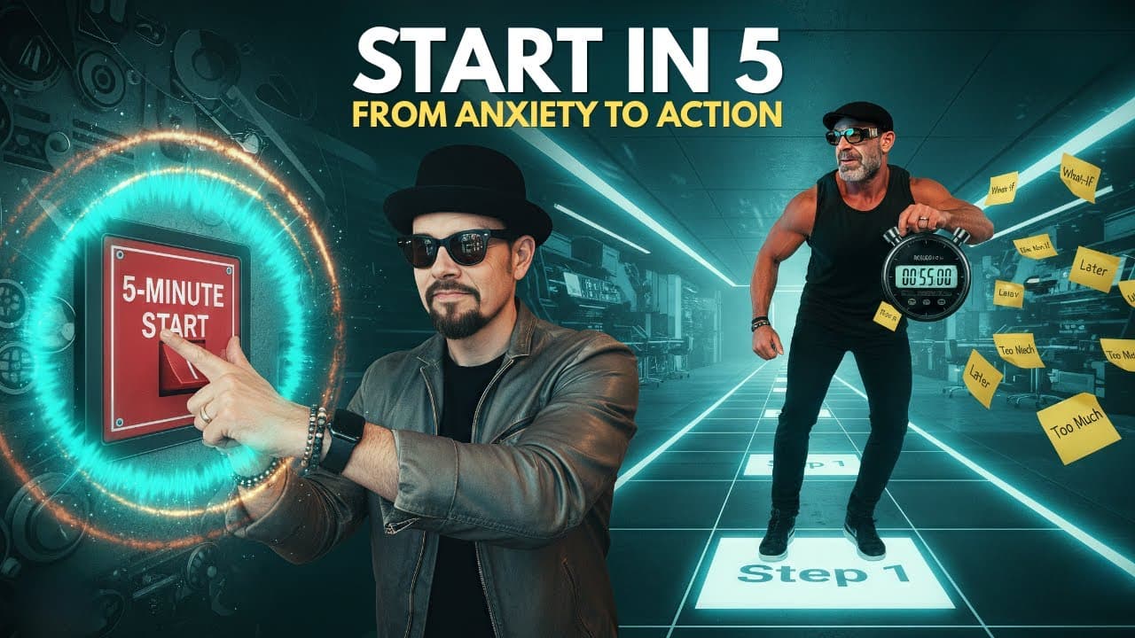 Anxiety to Action: Own Your Mind, Dominate Life | Men's Mental Edge on Mornings in the Lab